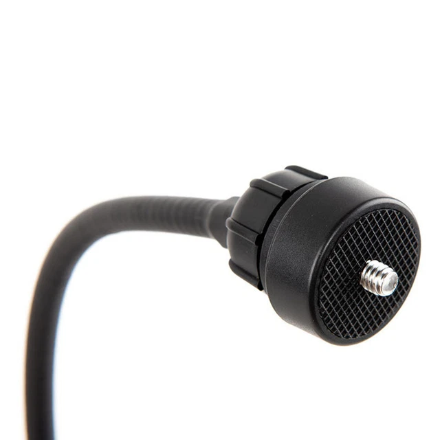 Rotatable Vlog Sports Camera Led Webcam Light Stand Wire Controller Strong Clip