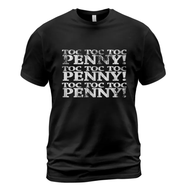 T-shirt Toc Toc Penny - Big Bang Theory Inspired Sheldon tee unisex funny gift