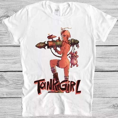 Tank Girl T Shirt Bazooka Sexy Punk Funny Cool Gift Tee M141