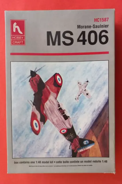 1/48 Hobbycraft 1587, Morane-Saulnier MS 406