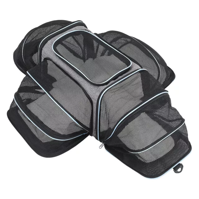 Expandable Airline Approved Soft-Sided Portable Travel Pet Cat Puppy Carrier Bag