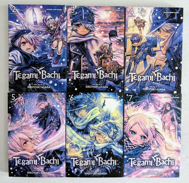 Tegami Bachi Letter Bee Vol 2 3 4 5 6 7 by Hiroyuki Asada English Manga Set Viz