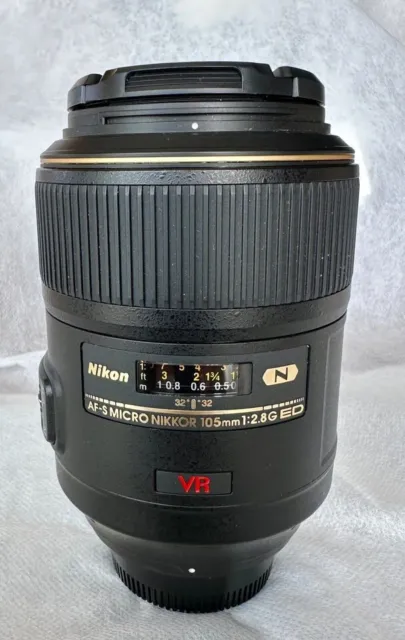 Nikon AF-S VR Micro-Nikkor 105mm f/2.8G IF-ED Lens & Hood - macro photography