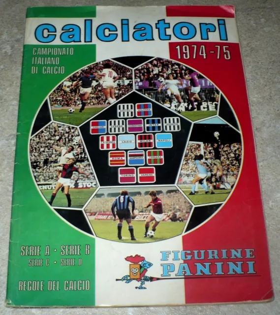 Album Calciatori Panini 1974/75 Completo-Buono/Ottimo