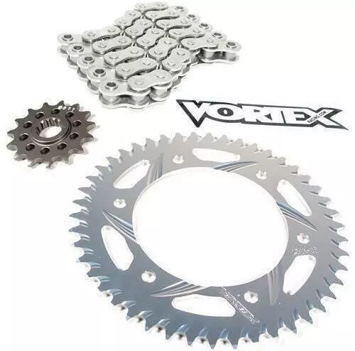 Vortex HFRS Hyper Fast 520 Street Conversion Chain and Sprocket Kit Gold CKG6266