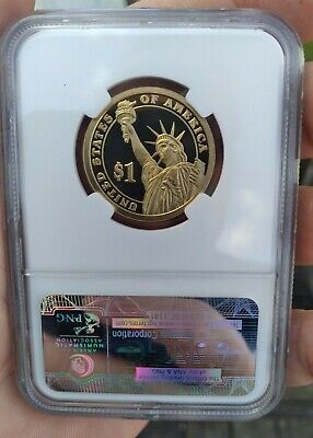 2009 S $1 John Tyler Presidential Dollar NGC PF70 Ultra Cameo Proof Coin Top Pop 2