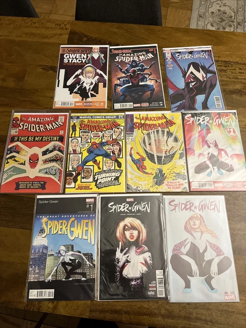 Amazing Spider-Man 31 61 121 Gwen Spidergwen Key Lot 1st App Spider-verse 2