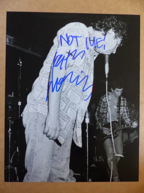 CIRCLE JERKS Keith Morris signed Autograph 8x10 Photo Autographed