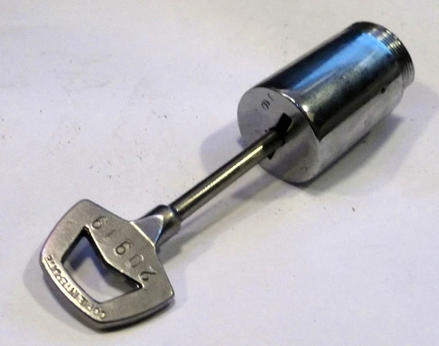 Canon Serrure Cylindre Européen EDF Et PTT à Clé Paracentrique 35x55mm - RONIS Barillet Porte Canon Serrure Cylindre Européen EDF Et PTT à Clé Paracentrique 35x55mm - RONIS Barillet Porte