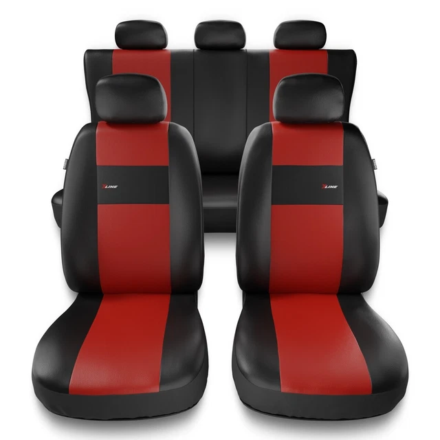 2 Housses De Siège Auto Pour Toyota Land Cruiser Prado FJ120 KDJ 120 - En Simili Cuir Beige - Respirant, Antidérapant - 6