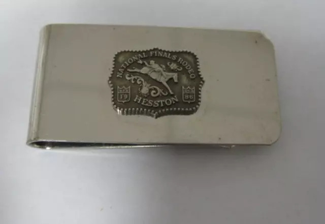 1986 Hesston National Finals Rodeo Money Clip