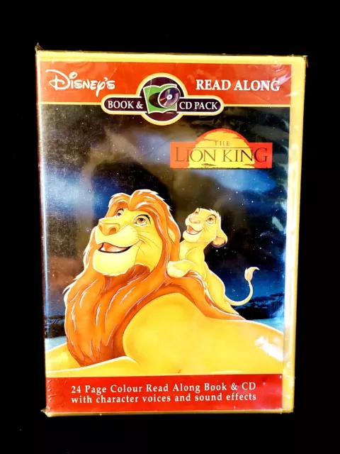 DISNEY LION KING Read Along Book & CD EUR 18,43 - PicClick FR