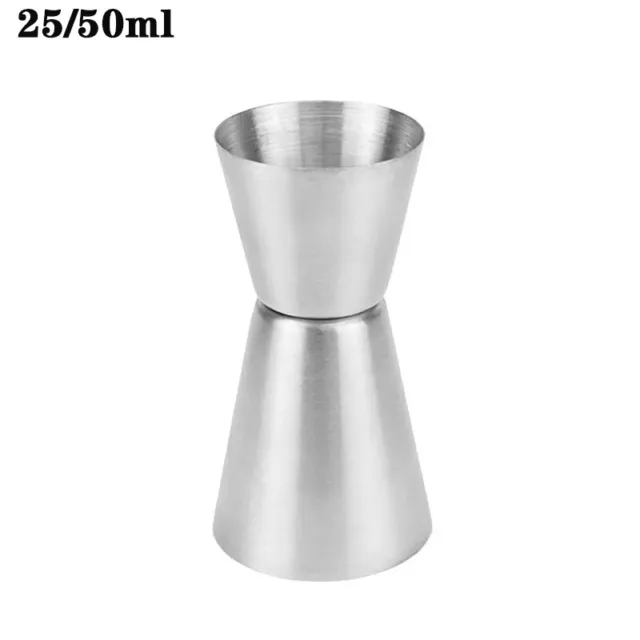 Stainless Steel Jigger Double Shot Drink Spirit Measure Cocktail Measure 30/50ml