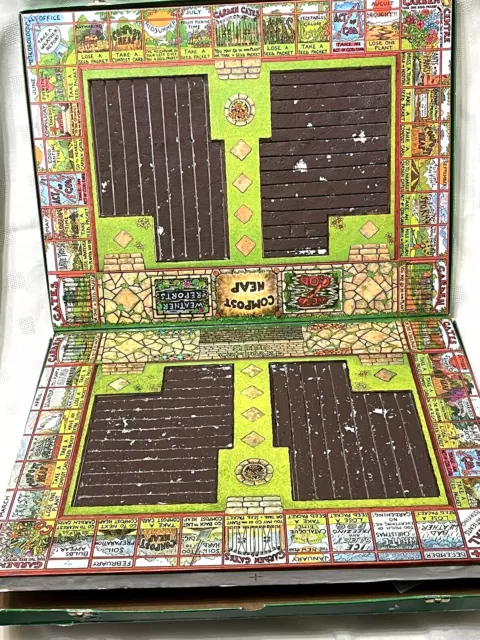 The Garden Game Board Game Award Winning Vintage Sarah Ponsonby 1984 2nd ED 2