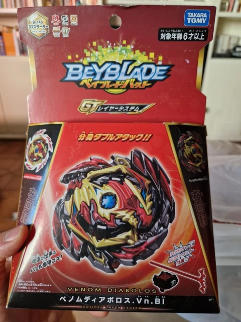 NEW SEALED VENOM DIABOLOS B-145 BURST GT TAKARA TOMY Japan