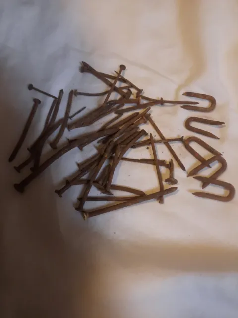 Lot Of Old Nails Great For Decor