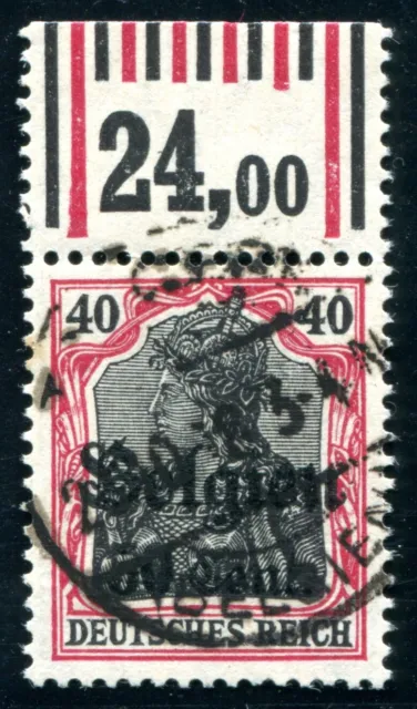 BESETZUNG I WK BELGIEN 1916 20bI W OR gestempelt RARITÄT geprüft HEY BPP (S4204