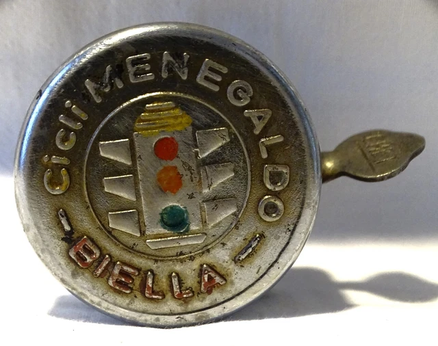 Sonnette Vélo Vintage PEGORARO CAMILLO MOTO POLVERARA - Pour Pièces