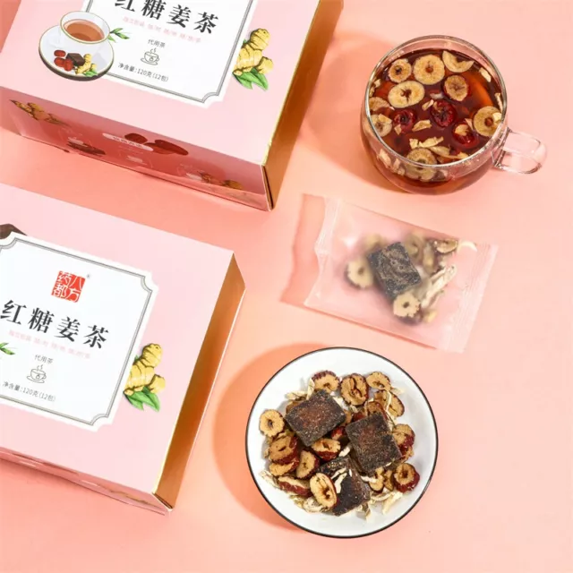 100g Jujube Datteln Frucht Brauner Zucker Ingwer Gesundheit Pflege Kräutertee