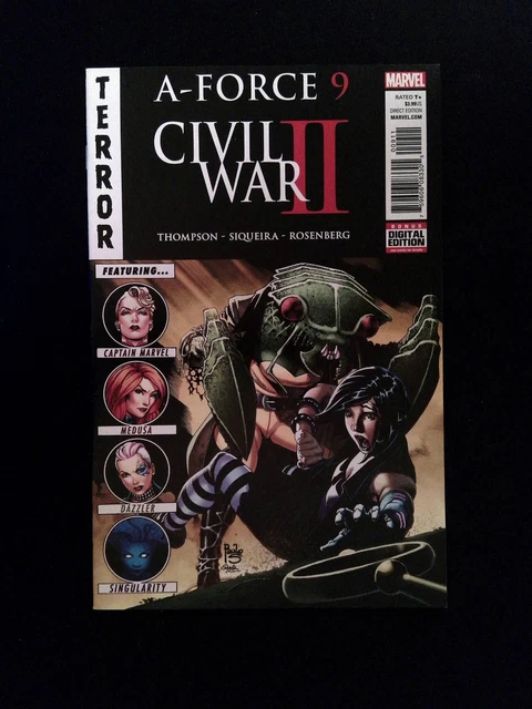 A-Force  #9 (2ND SERIES) MARVEL Comics 2016 NM-