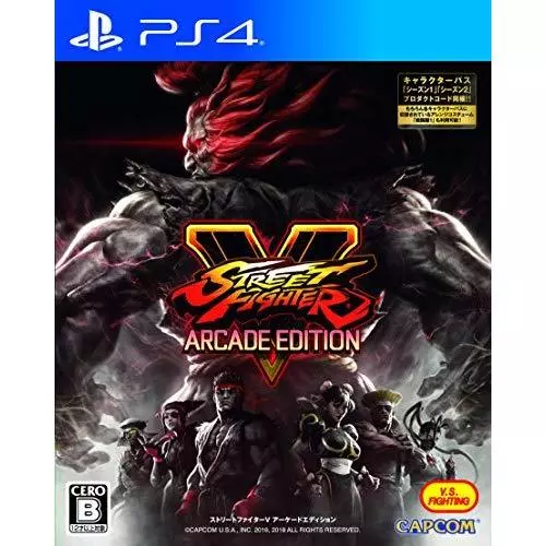 Used PS4 STREET FIGHTER V ARCADE EDITION Japan Import