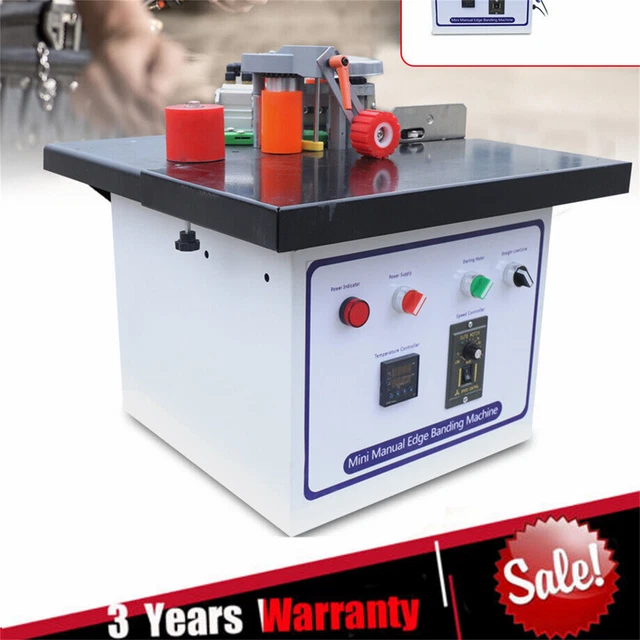 Self Cutting Edge Banding Machine Double Gluing Edge Banding Machine 1200W