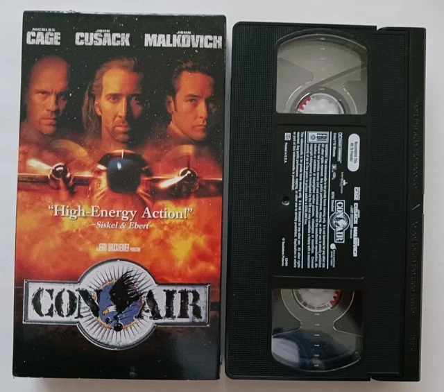 Con Air Film T-Shirt - Nicolas Cage Movie Shirt, Vintage Design