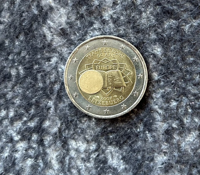 2 Euro 50 Jahre Römische Verträge Wert 2 EURO GEDENKMÜNZE Luxemburg 2007 50 Jahre Römische Verträge unz EUR 5