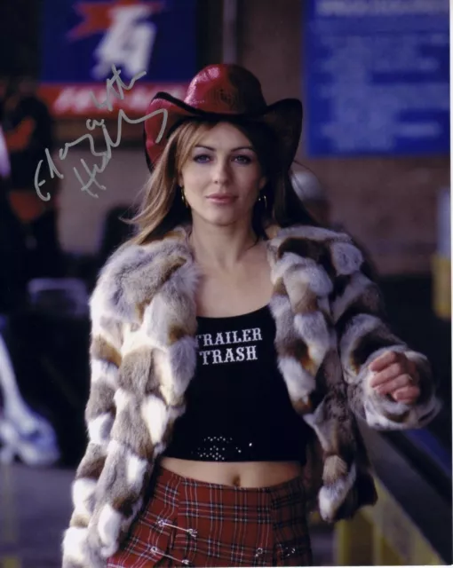 Elizabeth Hurley Autograph Signed Pp Photo Poster