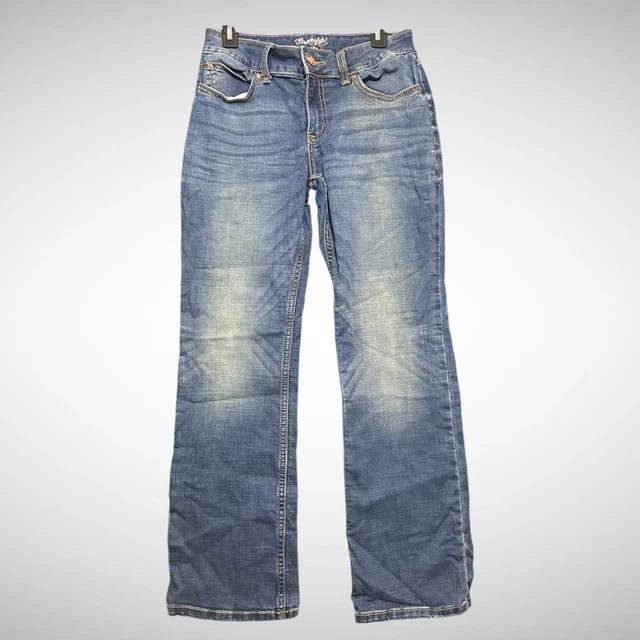 WRANGLER JEANS WOMEN'S X 32 Boot cut retro mid rise 28W western