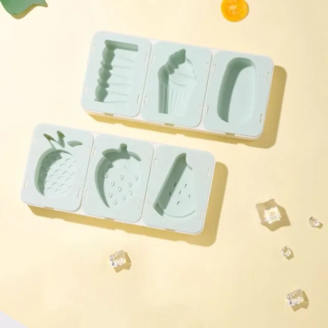 Congelador para helados moldes para helados helados para pasteles moldes para paletas bandeja de silicona