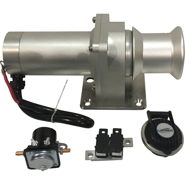 Endurance Marine Aluminum Machined 12 Volt Capstan Winch - 2000-Lb. Pulling Endurance Marine Aluminum Machined 12 Volt Capstan Winch - 2000-Lb. Pulling