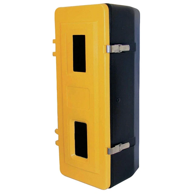 GRAINGER APPROVED 6ATL8 Safety Cabinet,Plastic,Yellow