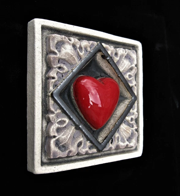 Heart  Valentine  Love  Arts & Crafts Gothic  Ellison Tile 3