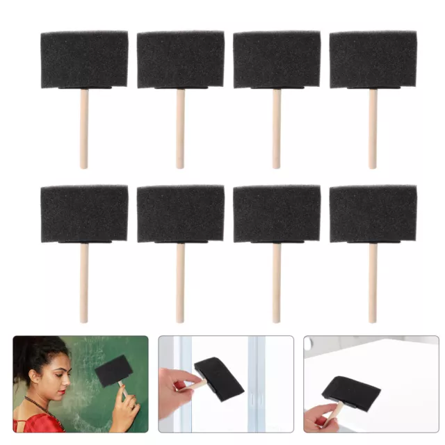 20 Pcs Art Project Supplies Brush Foam Paint Sponge Applicator Child