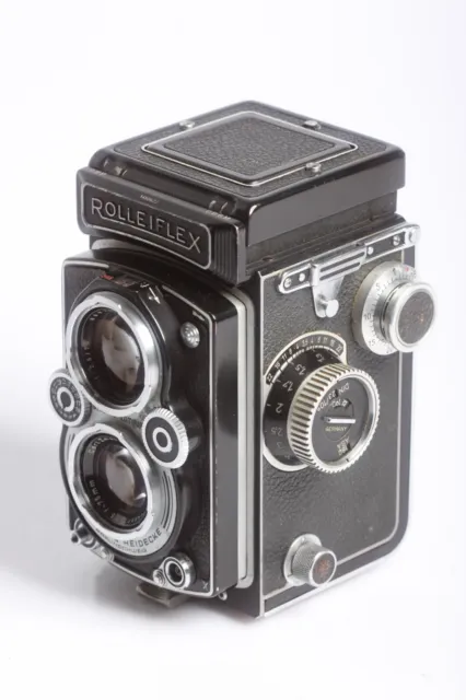 Rollei Rolleiflex 3,5 TLR 6x6 con Carl Zeiss Tessar 3,5/75
