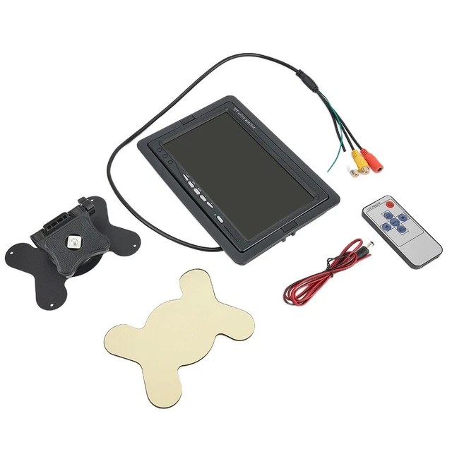 Moniteur De Recul TFT LCD 7" - 2 Entrées AV - Pour Camions, Voitures, Utilitaires
