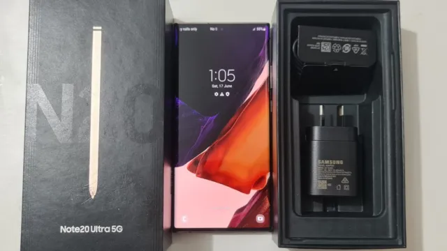 Samsung Galaxy Note20 Ultra 5G Mystic Black 256 GB UNLOCKED Good Condition