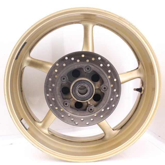2015 Yamaha YZF R6 GOLD REAR WHEEL BACK RIM  5SL-25338-00-5X 5SL-25338-00-6X