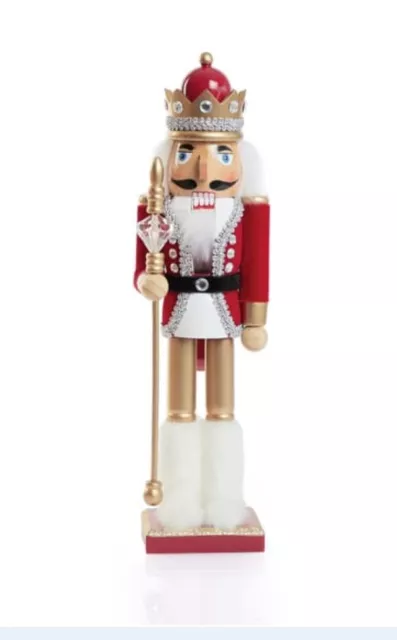 38cm Christmas Nutcracker Wooden Soldier Traditional Decorations Ornaments