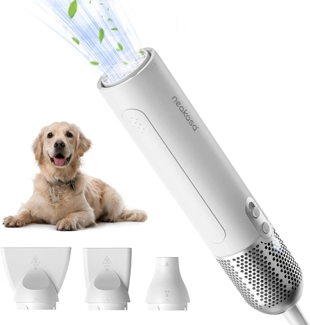 Neakasa F1 Soffiatore per Cani, 1300W asciugatore Cani a Basso Rumore, Asciugatu