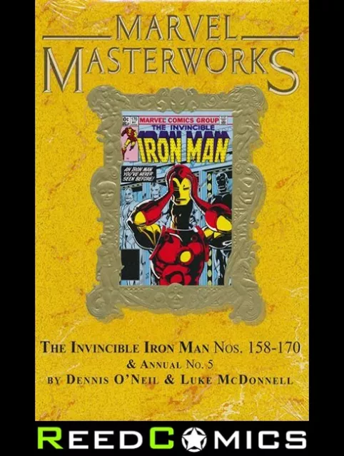 Marvel Masterworks Invincible Iron Man Volume 16 Hardcover Dm Variant Cover