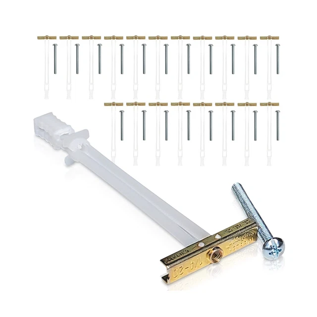 TOGGLER SNAPTOGGLE Drywall Anchor with Included Bolts for 1/4-20 Fastener Siz...