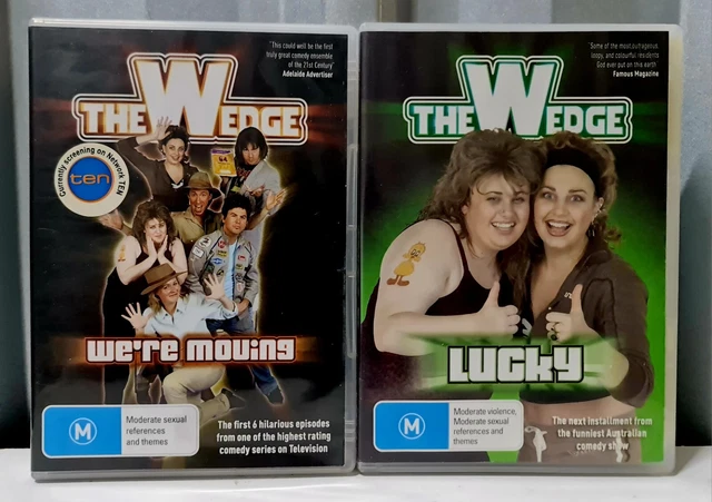 THE WEDGE LUCKY DVD Australian comedy rebel Wilson $29.71