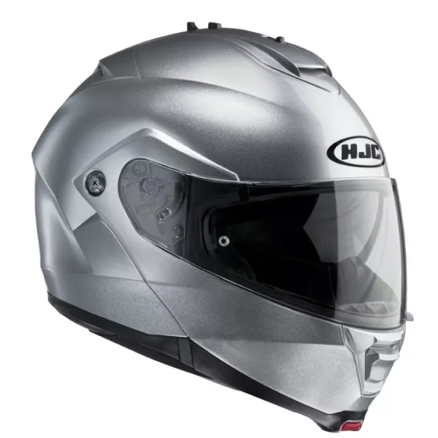 Casco Helm Casque Helmet HJC IS-MAX II 2 MODULARE METAL SILVER XXL