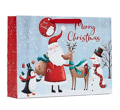 Winter Wonderland Extra Large Christmas Shopper Gift Bags by north pole