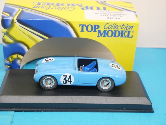 Gordini - T24 S Le Mans 1954 - Top Model - 1/43 - Autos Miniatures