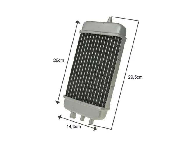 Radiateur SCORPEX de rechange Aprilia RX Enduro 50, SX SM, Derbi Senda R DRD Pro