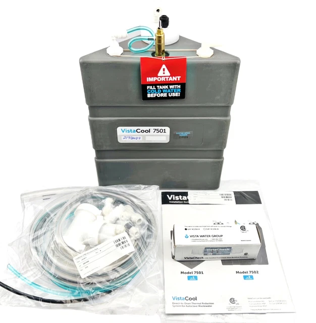 VistaCool Single Autoclave System V7501 - NEW, Open Box