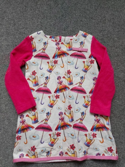 Rosalita Senoritas Designer Girls Umbrella Girldesign Dress,  4 Yrs